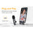 Moman CP1(C) - Microphone cravate Bluetooth pour Android (type-C)