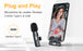 Moman CP1(C) - Microphone cravate Bluetooth pour Android (type-C)