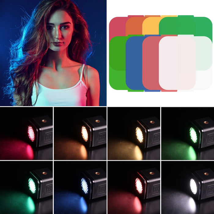 Ulanzi L2 - Projecteur LED Blanc froid 6500K rechargeable, étanche