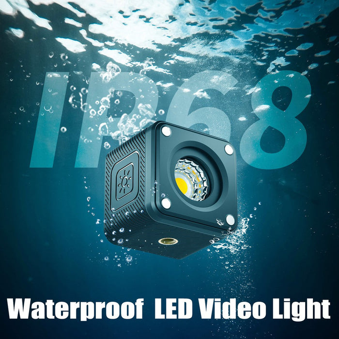 Ulanzi L2 - Projecteur LED Blanc froid 6500K rechargeable, étanche